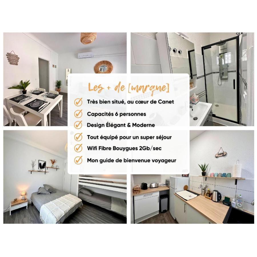 Paradis - Hyper Centre, A Deux Pas De La Mer ! Canet-en-Roussillon Zewnętrze zdjęcie